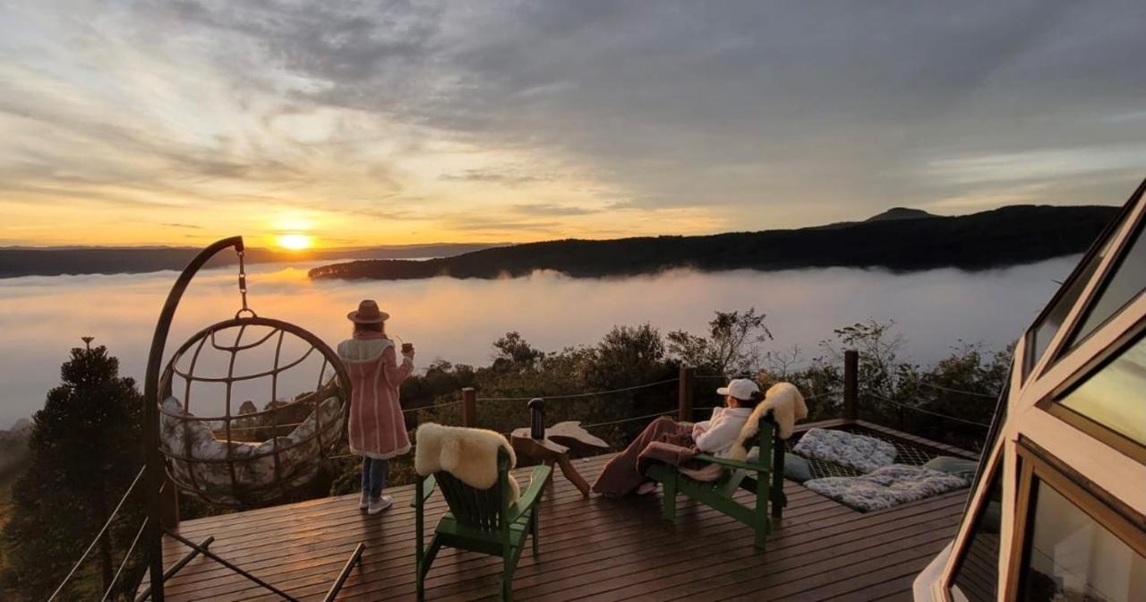 The Space - Welcome To The Sky - Domo Geodesico Villa อัลเฟรโด วากเนอร์ ภายนอก รูปภาพ