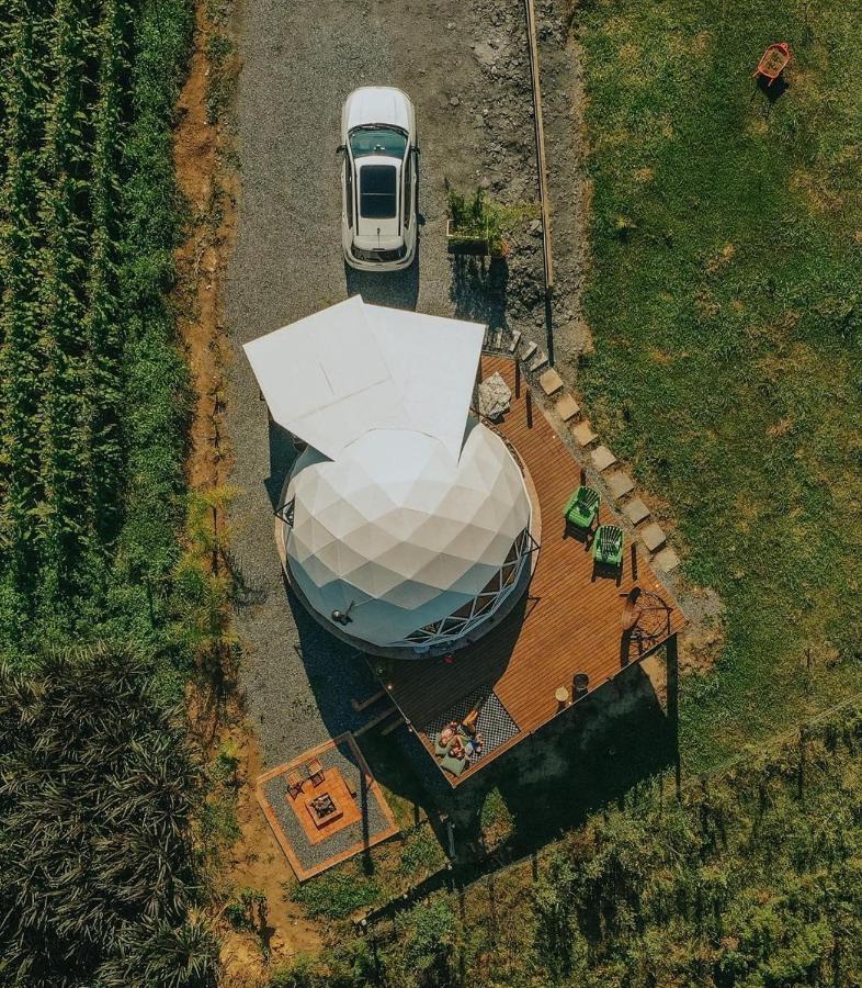 The Space - Welcome To The Sky - Domo Geodesico Villa อัลเฟรโด วากเนอร์ ภายนอก รูปภาพ
