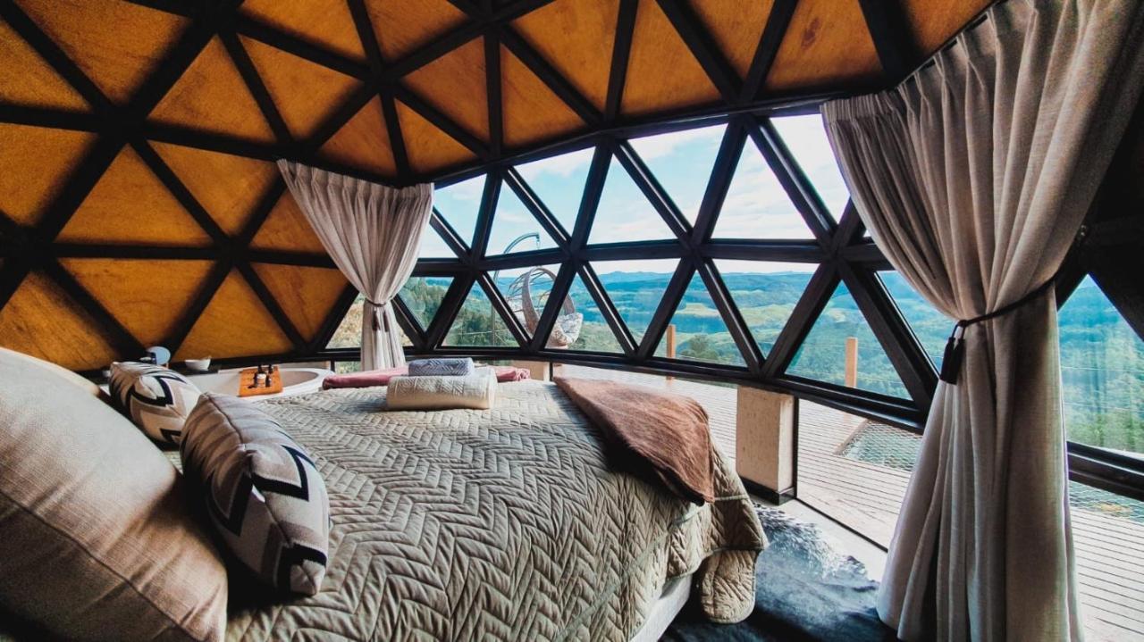 The Space - Welcome To The Sky - Domo Geodesico Villa อัลเฟรโด วากเนอร์ ภายนอก รูปภาพ