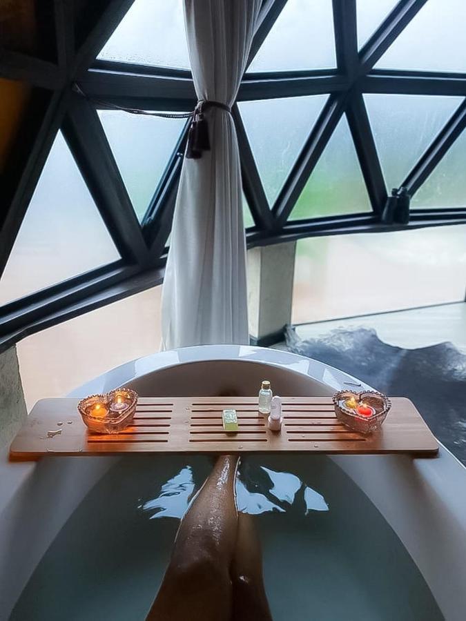 The Space - Welcome To The Sky - Domo Geodesico Villa อัลเฟรโด วากเนอร์ ภายนอก รูปภาพ